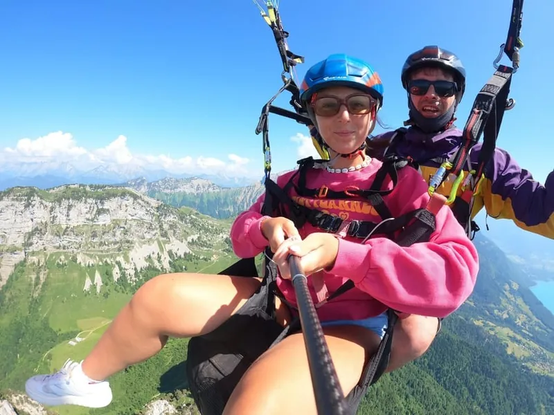 Paragliding Flight over Lake Annecy – Talloires